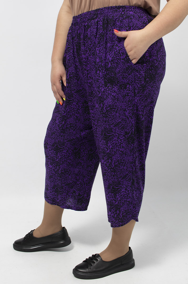 Капрі кольорові штапельні супер батал