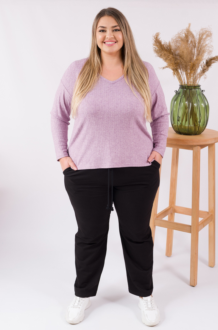 Зручні прямі брюки супер батал