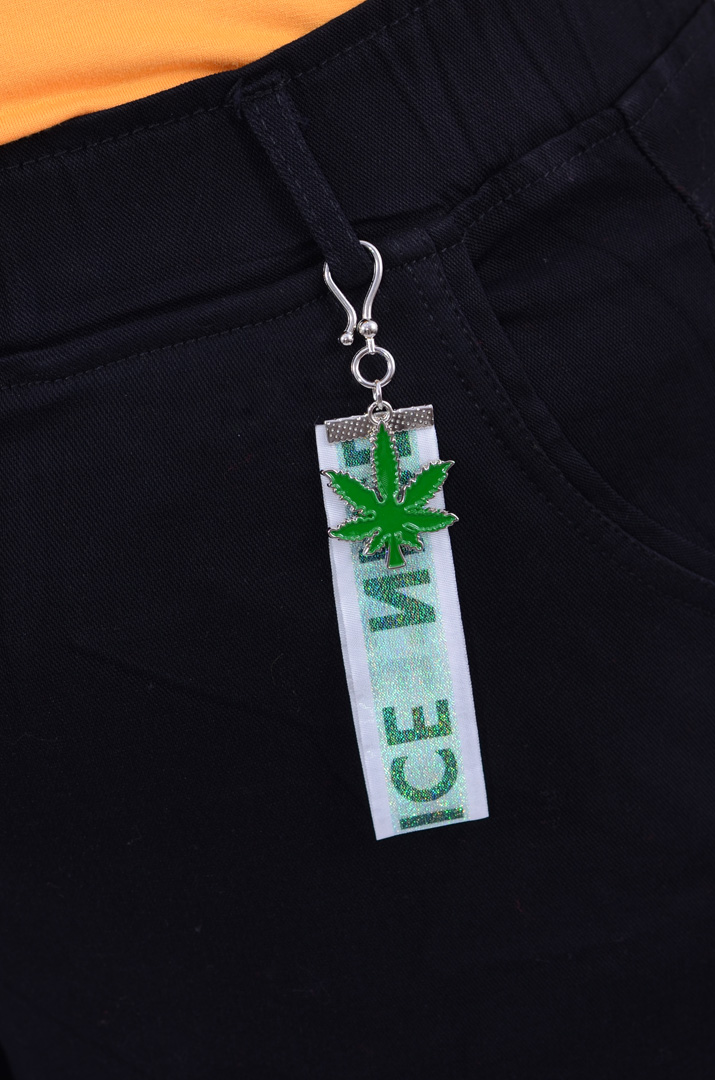 Утеплені джеггінси з прикрасою супер батал