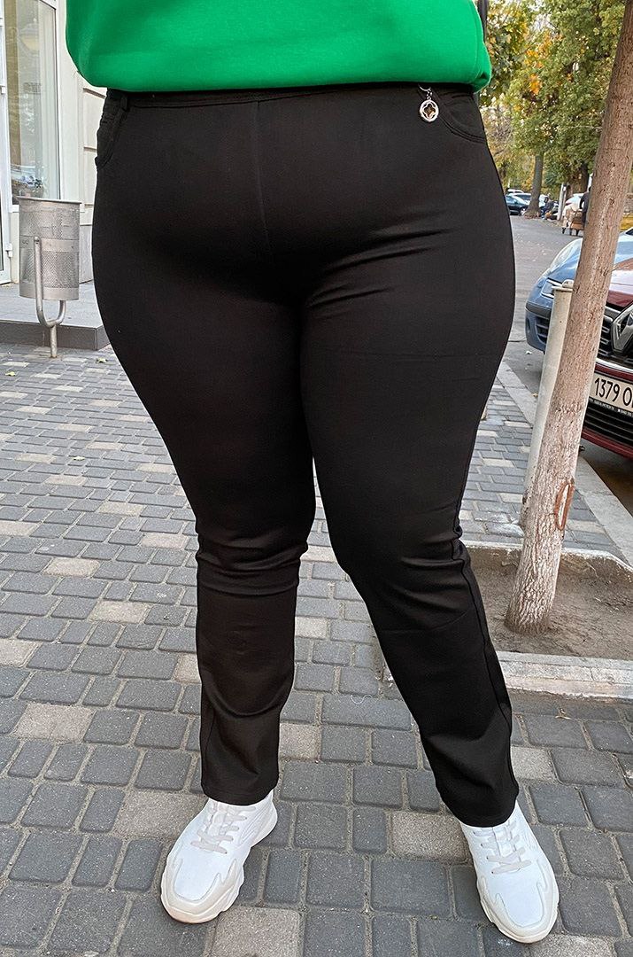 Брюки середні на флісі батал