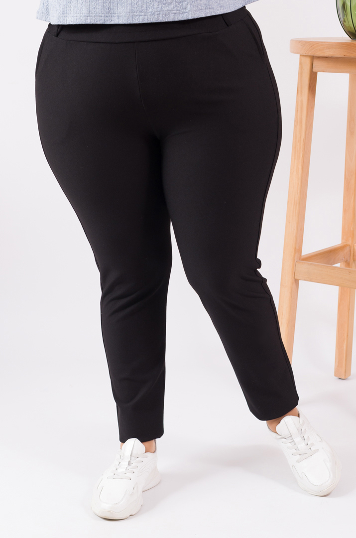 Брюки завужені класичні однотонні супер батал