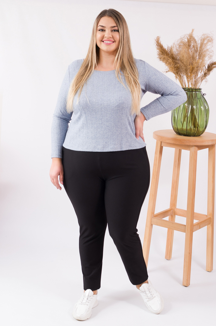 Брюки завужені класичні однотонні супер батал