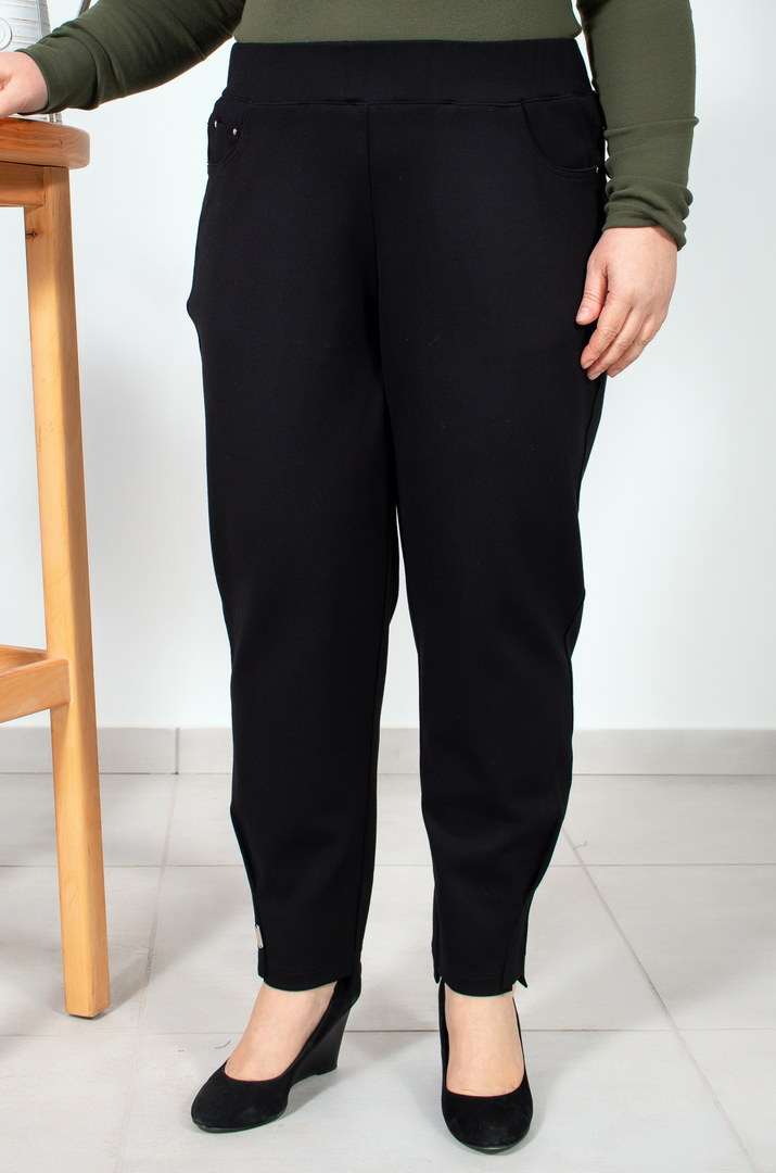 Briuky_banany_na_podviinii_shyrokii_rezyntsi_batal_Pyshna_Krasа Брюки банани на подвійній широкій резинці батал