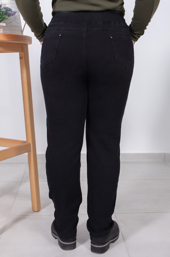 Джинси завужені на шнурівці супер батал