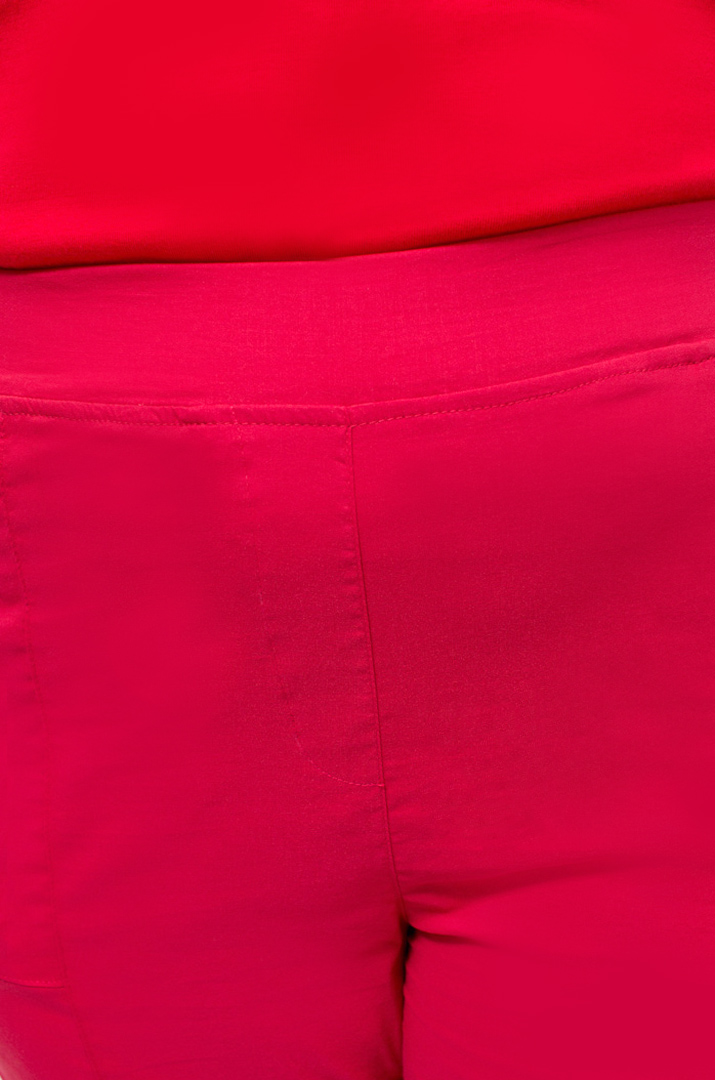 Брюки с широкими карманами и молнией супер батал