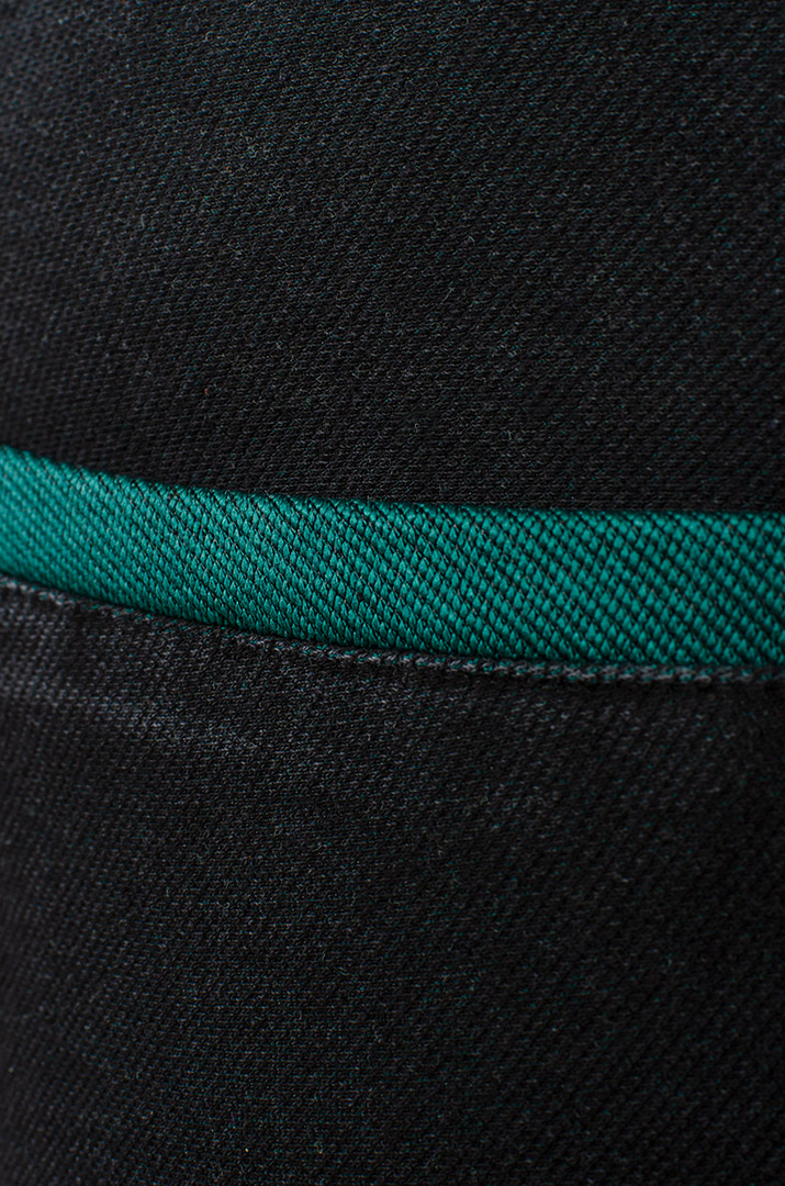 Графітові джинси 7/8 великих розмірів