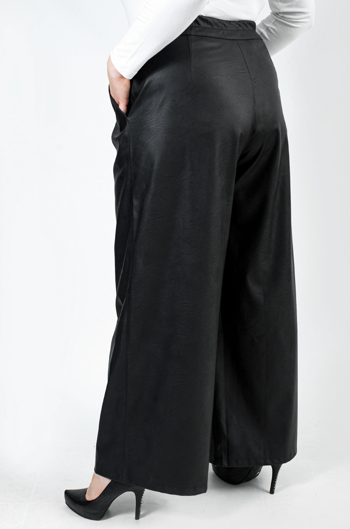 Шкіряні брюки супер батал