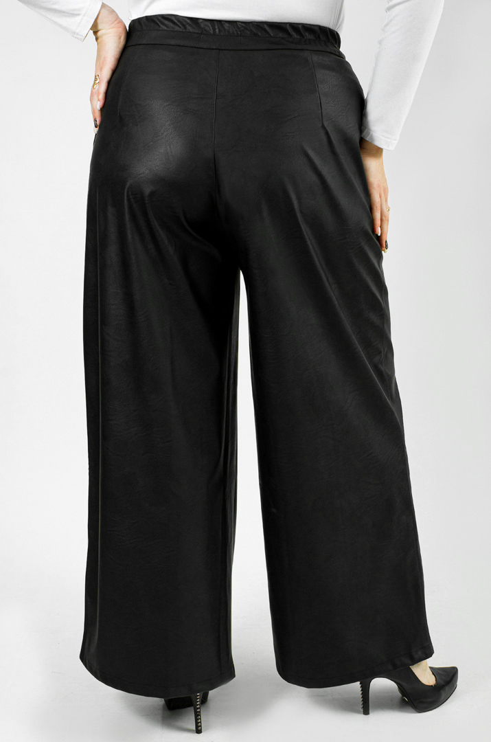 Шкіряні брюки супер батал
