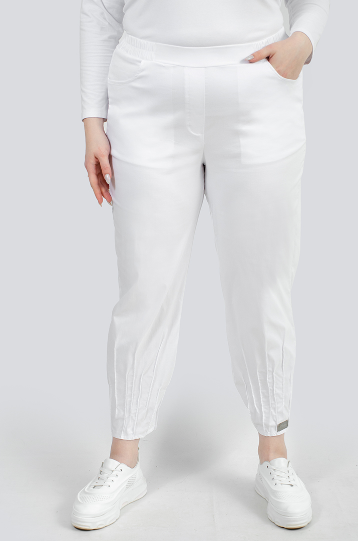 Стильні брюки банани великих розмірів