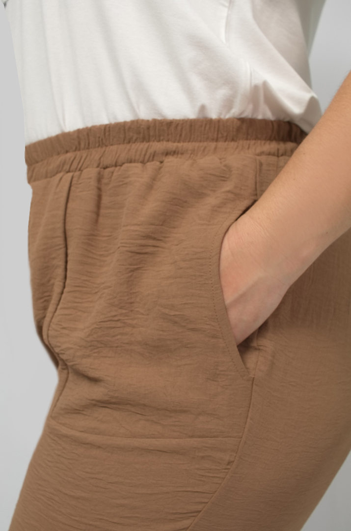 Капрі однотонні із жатки великих розмірів