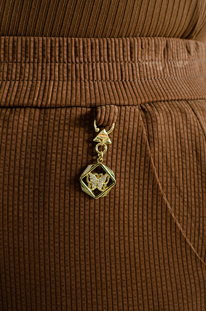 Брюки завужені в рубчик великих розмірів