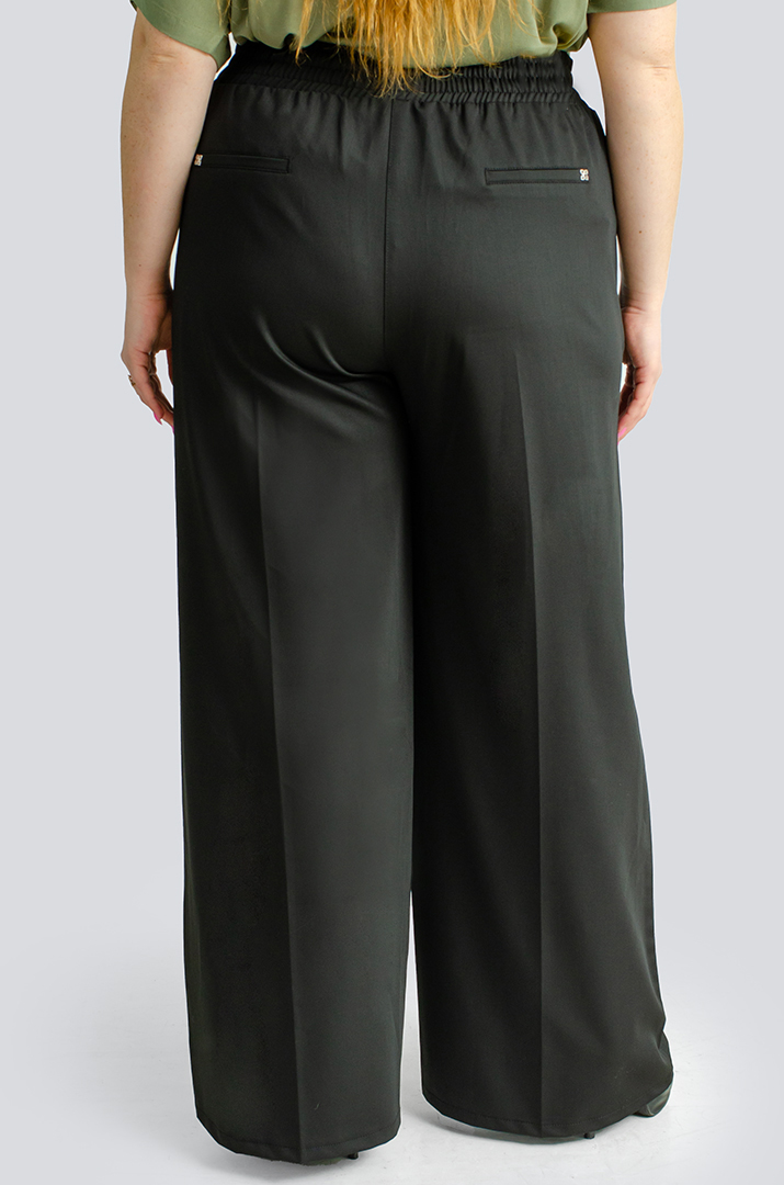 Брюки палаццо зі стрілками великих розмірів