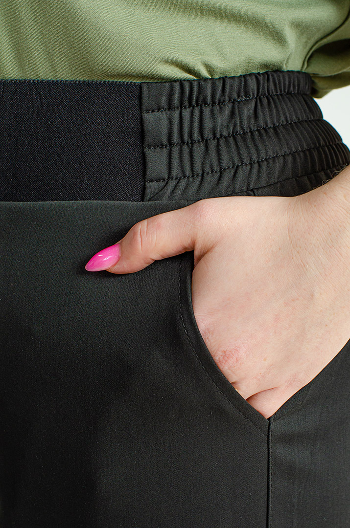 Брюки палаццо зі стрілками великих розмірів