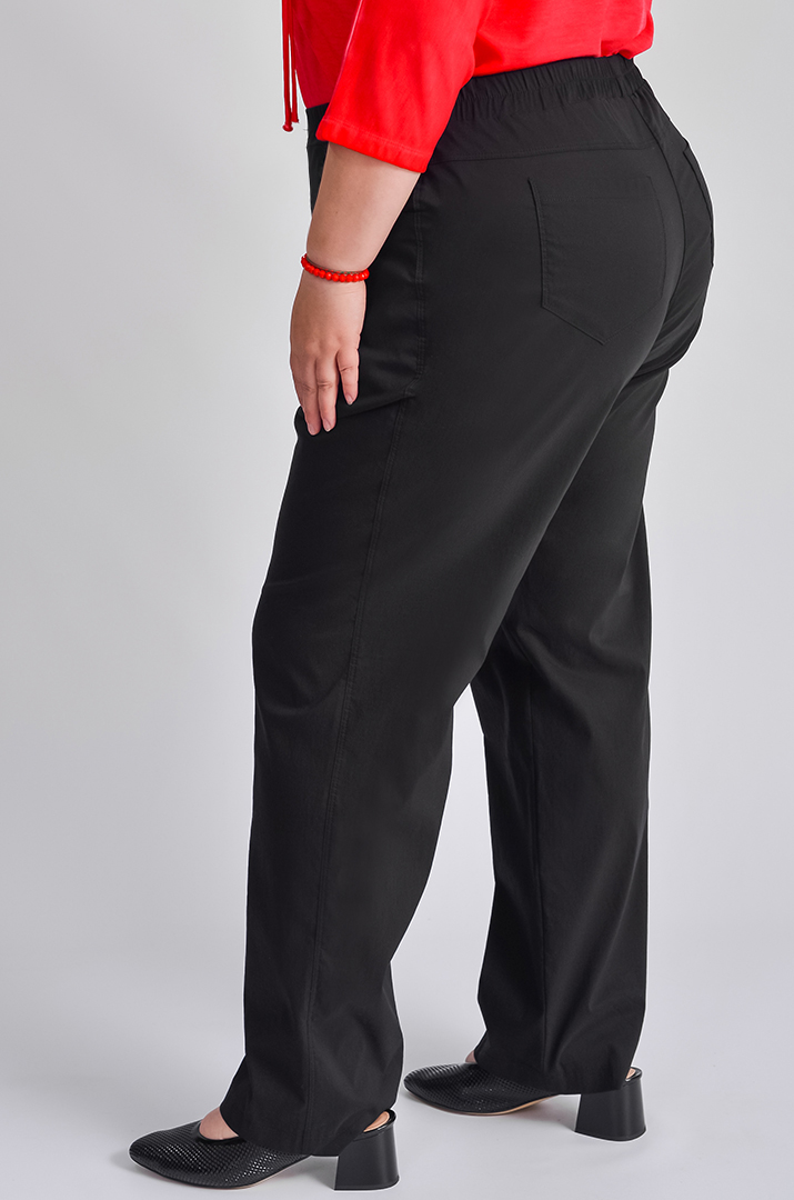 Брюки зі стрейч-котону великих розмірів