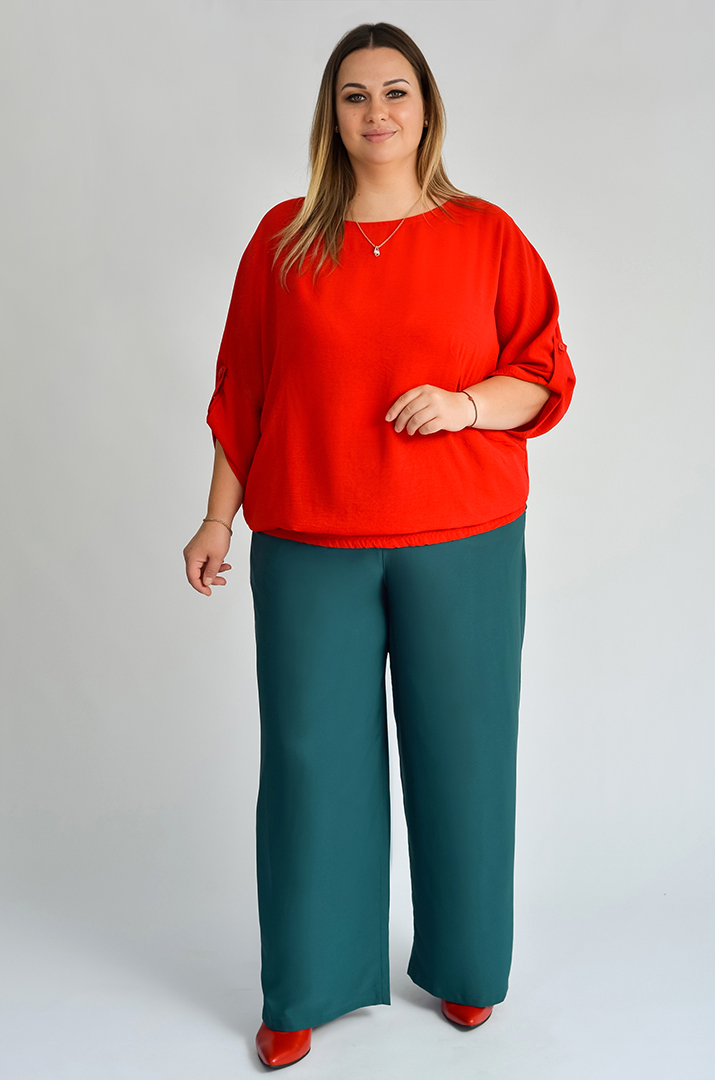 Брюки широкі в різних кольорах великих розмірів