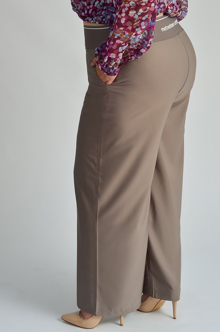 Брюки широкі в різних кольорах великих розмірів