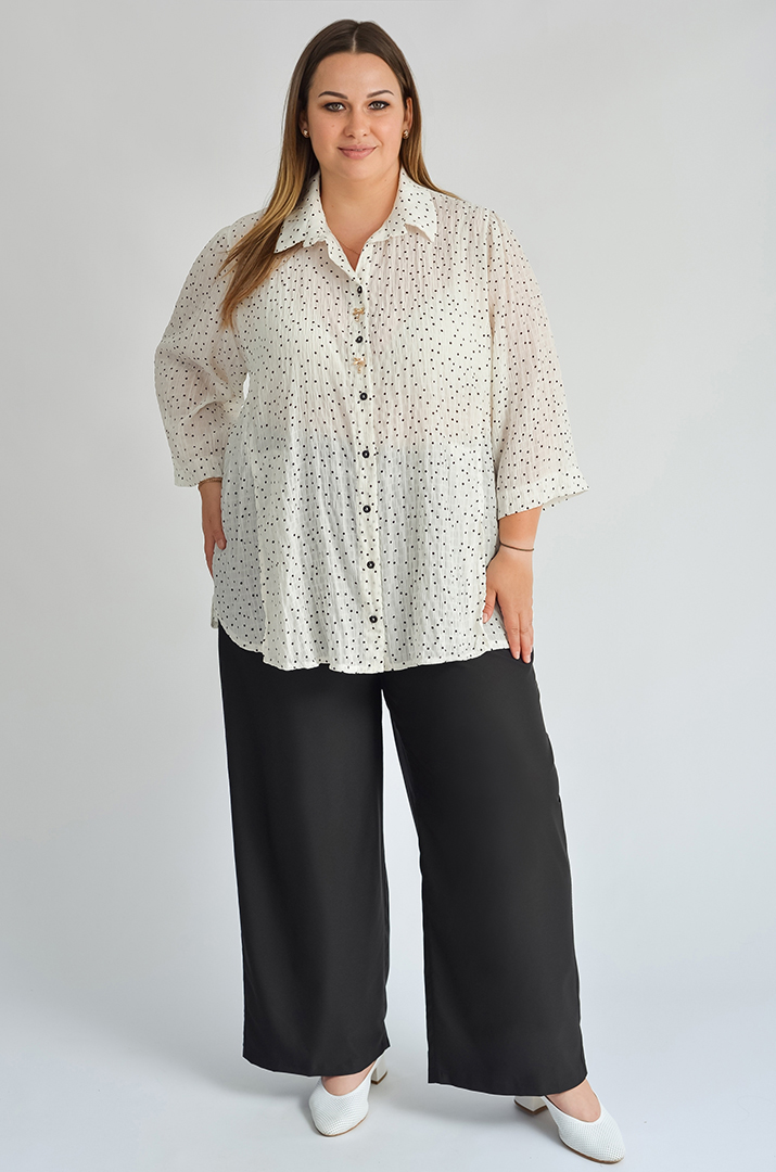 Брюки широкі в різних кольорах великих розмірів