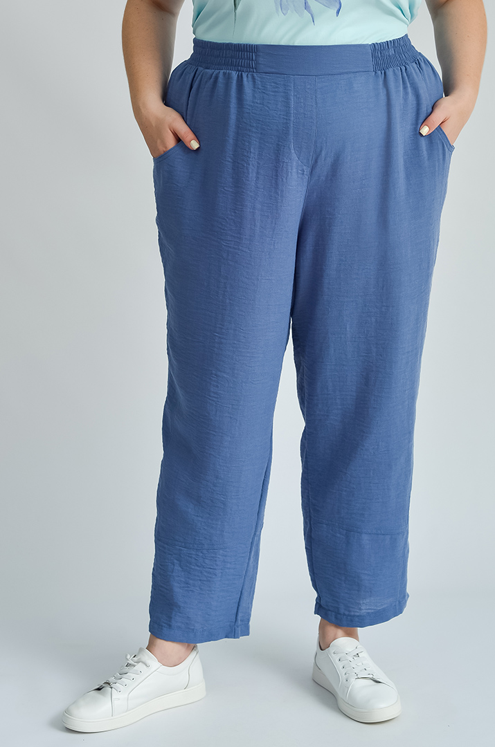 Брюки банани на резинці великих розмірів