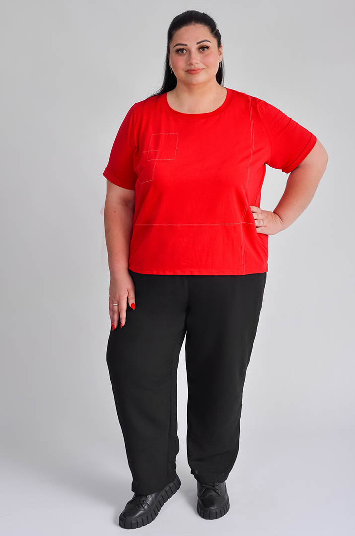 Брюки банани на резинці великих розмірів