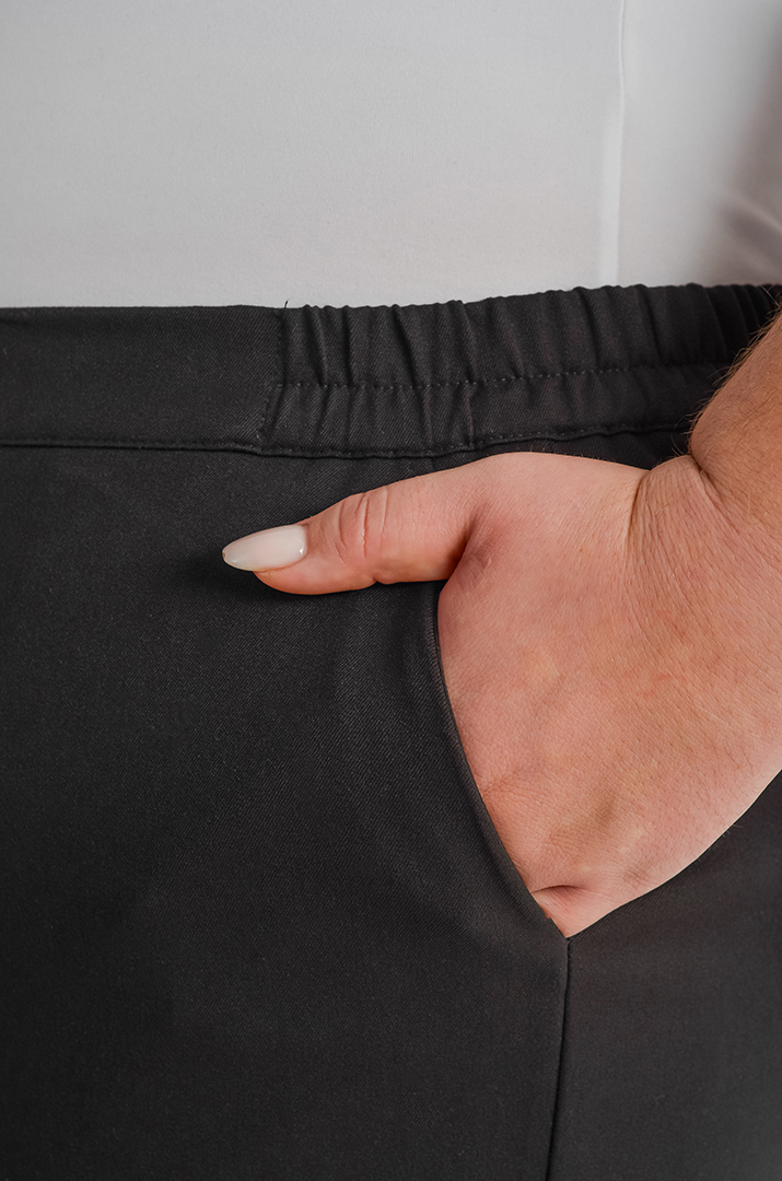 Класичні брюки з костюмної тканини зі стрілками великих розмірів