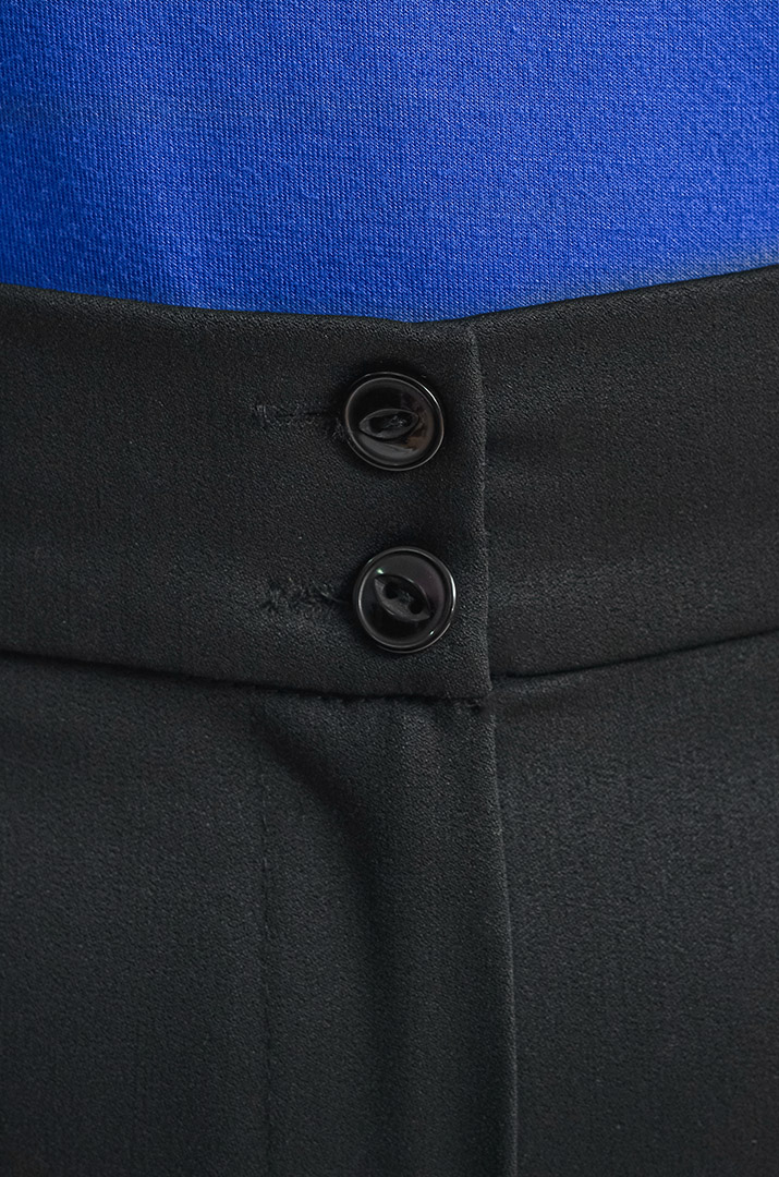 Брюки 7/8 с декоративным акцентом больших размеров