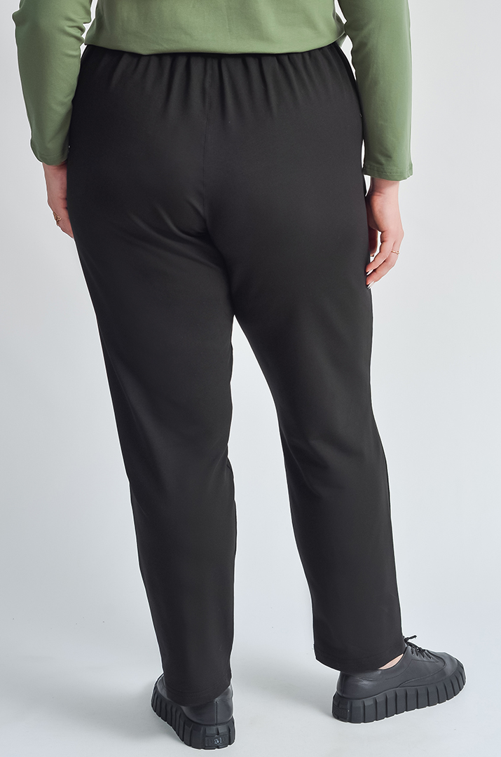 Брюки спортивні завужені з боковими кишенями великих розмірів