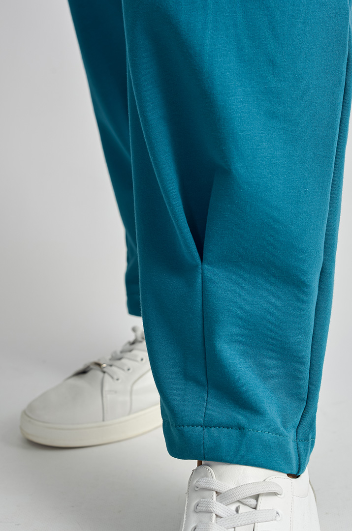 Брюки банани з бічними кишенями та еластичним поясом великих розмірів