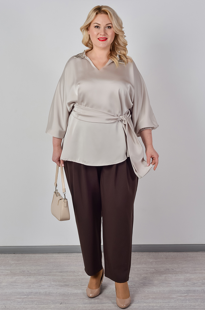 Брюки банани з написом на поясі великих розмірів