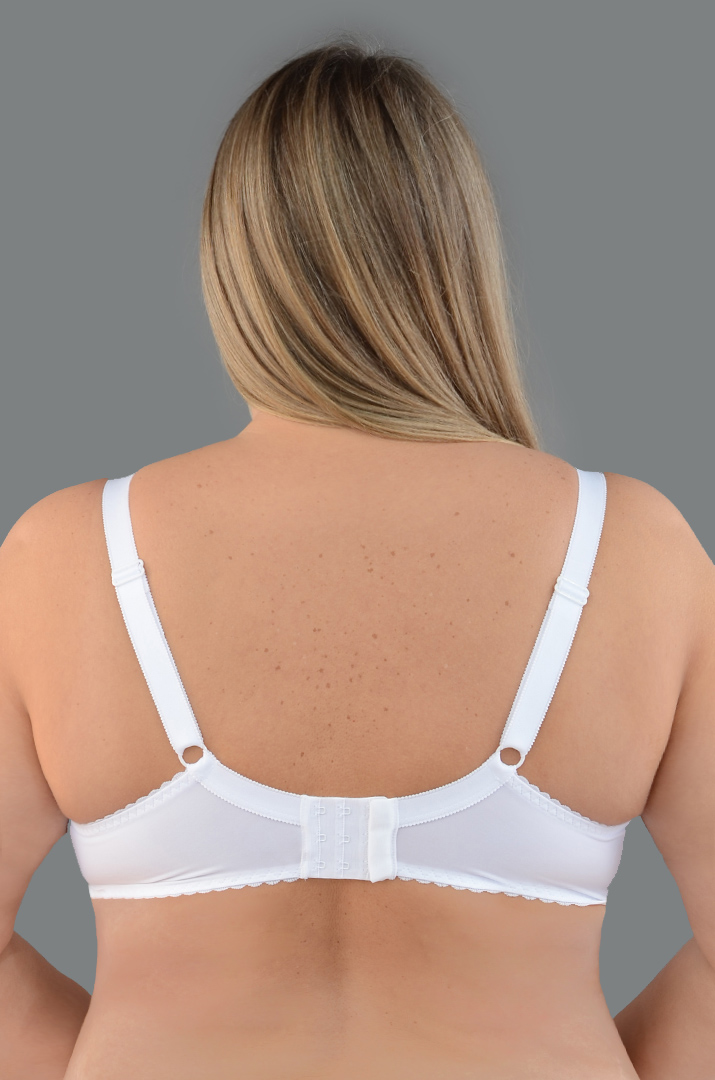 Бюстгальтер на косточках с поролоном большого размера