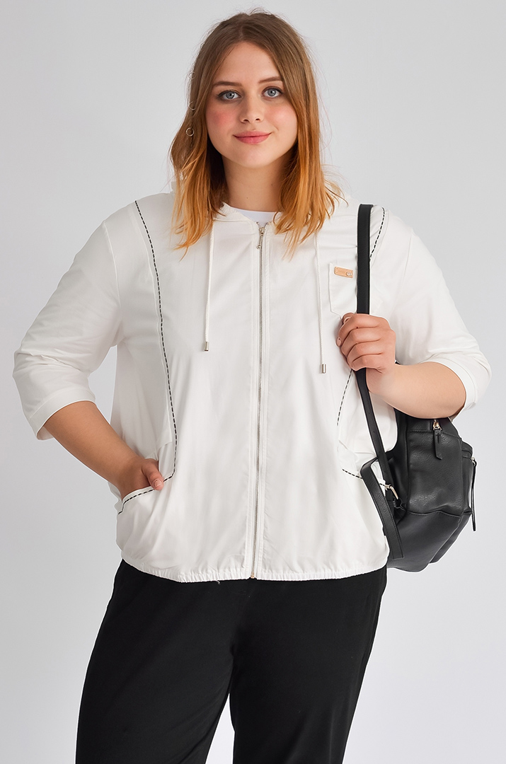 Трикотажна мастерка великих розмірів