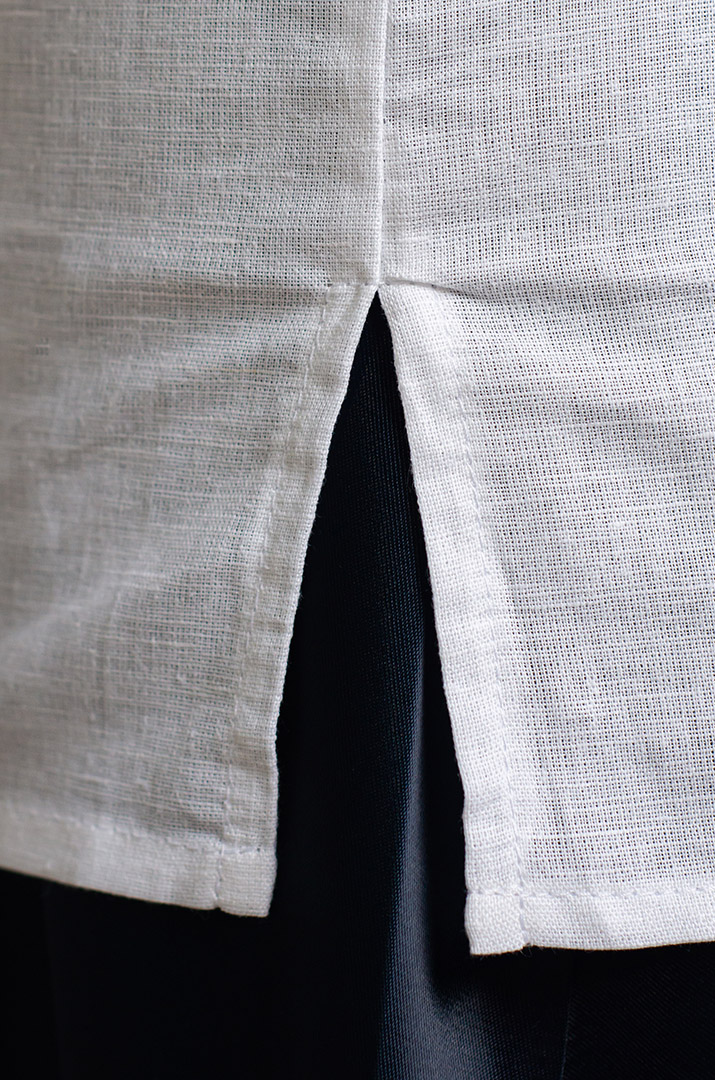 Вышиванка-блуза льняная больших размеров