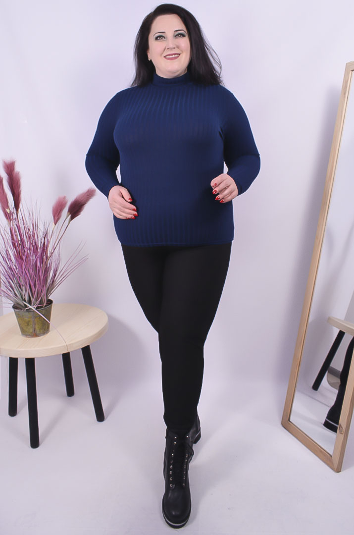 Гольф під горло рубчик супер батал