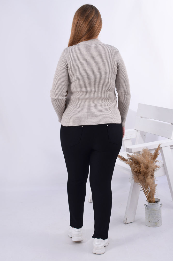 Гольф в'язаний з довгим рукавом