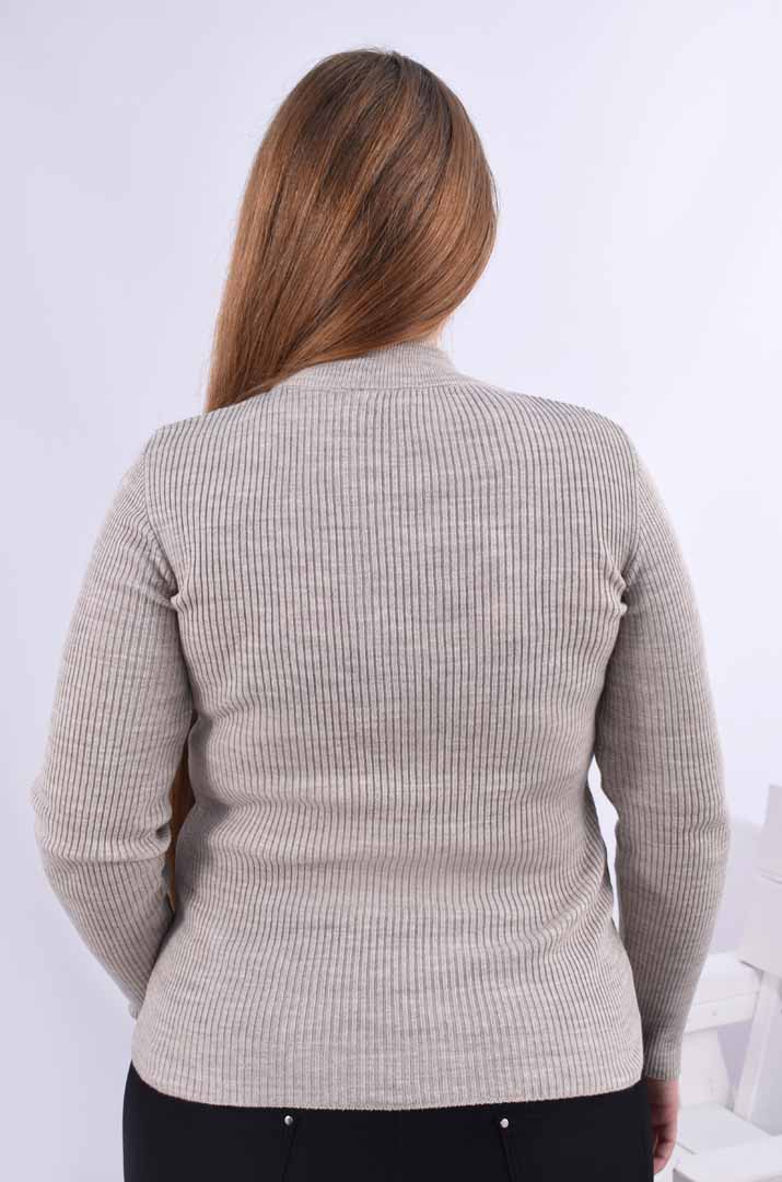 Гольф в'язаний з довгим рукавом