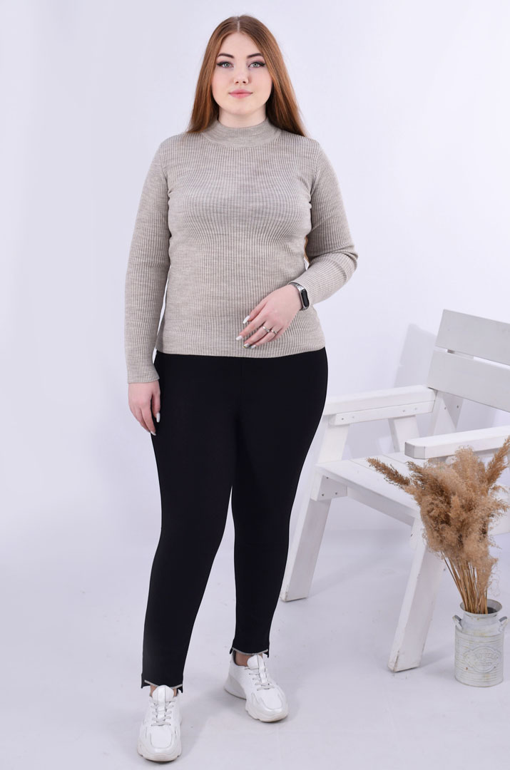 Гольф в'язаний з довгим рукавом