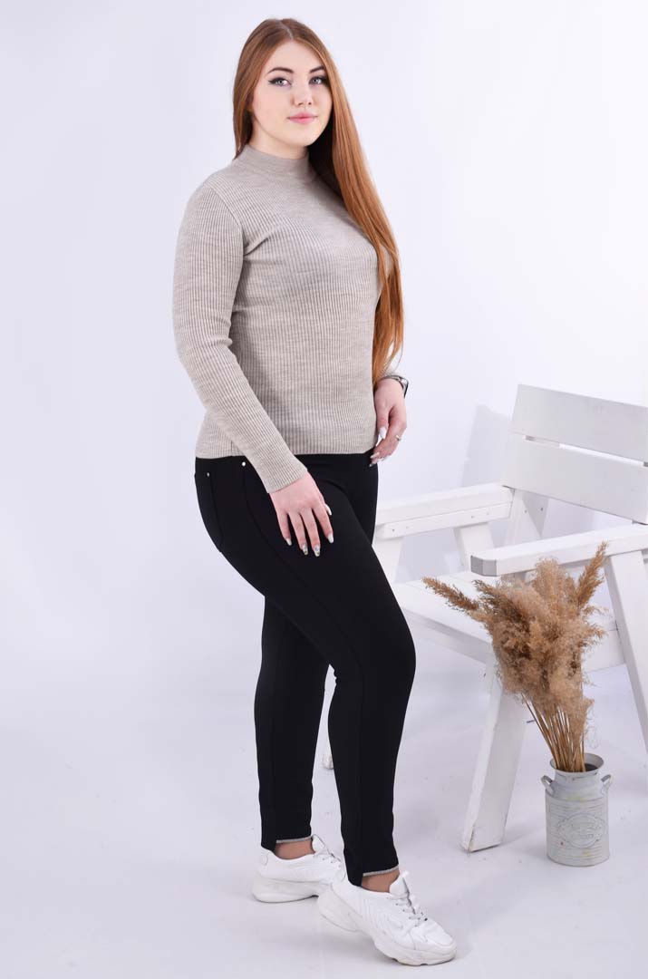 Гольф в'язаний з довгим рукавом