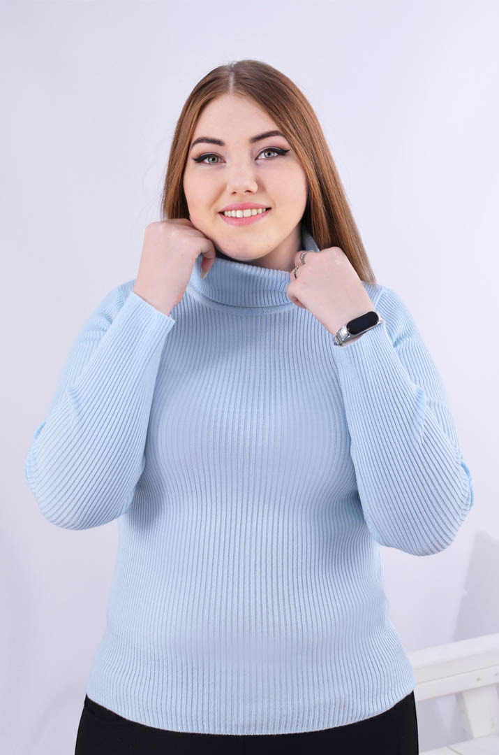 Базовый короткий гольф с длинным рукавом