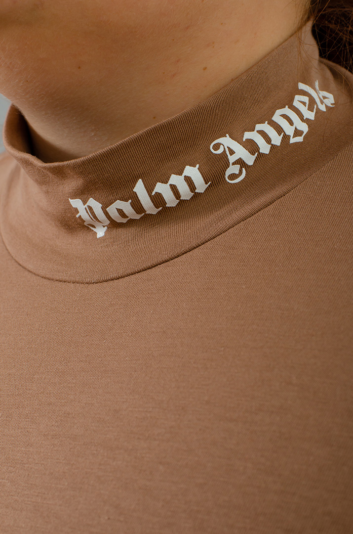 Гольф базовий трикотажний з написом великих розмірів