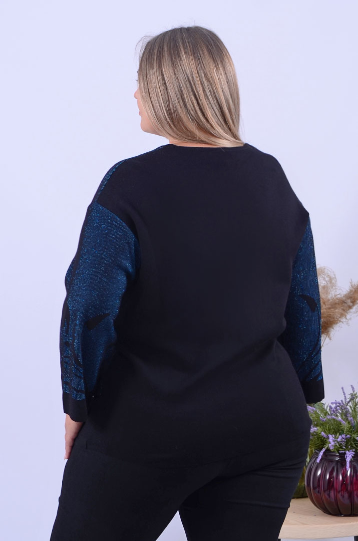 Джемпер з люрексовою ниткою
