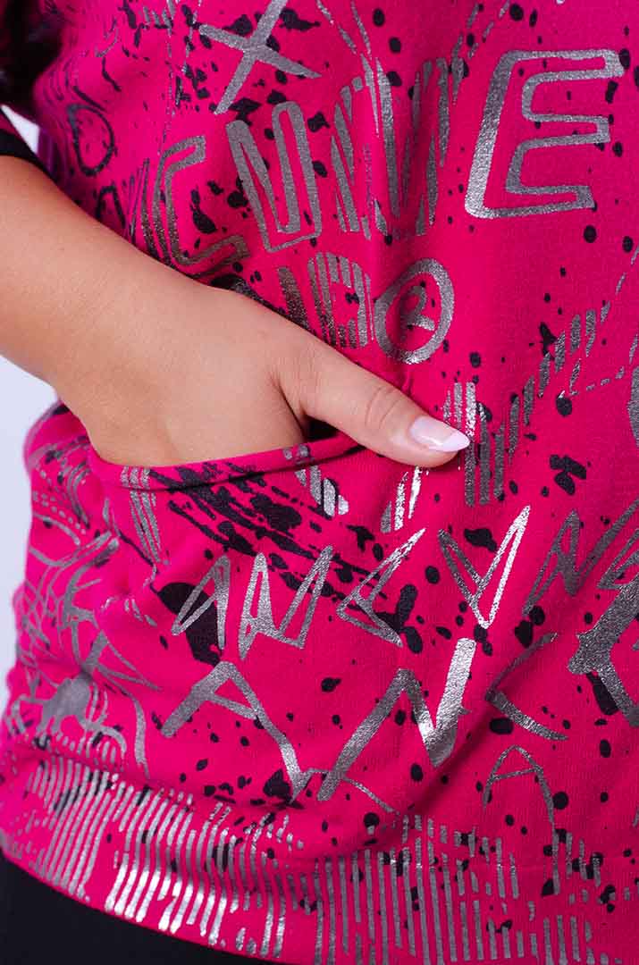 Джемпер вязаный длинный