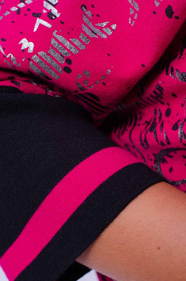 Джемпер вязаный длинный