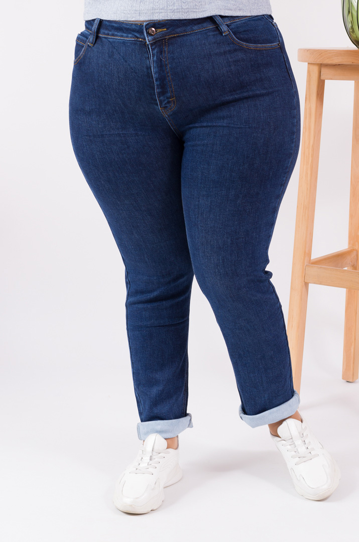 Джинси завужені теплі батал