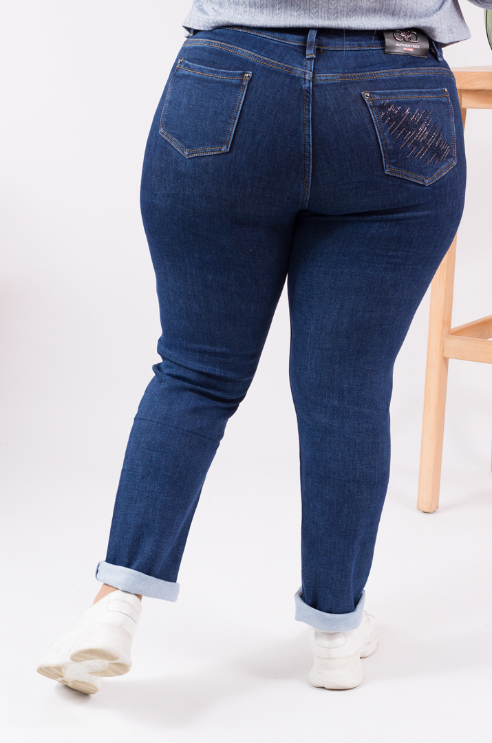 Джинси завужені теплі батал