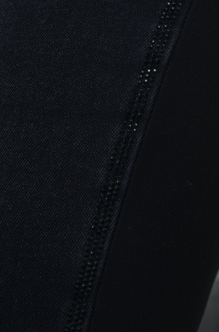 Джинси завужені з поясом супер батал