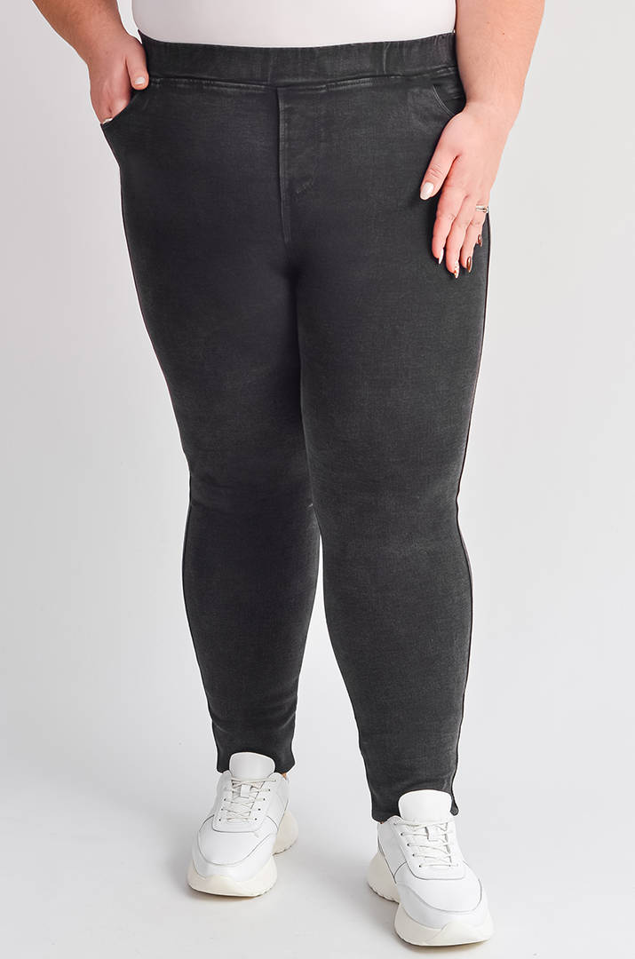 Джеггінси з високою посадкою великих розмірів