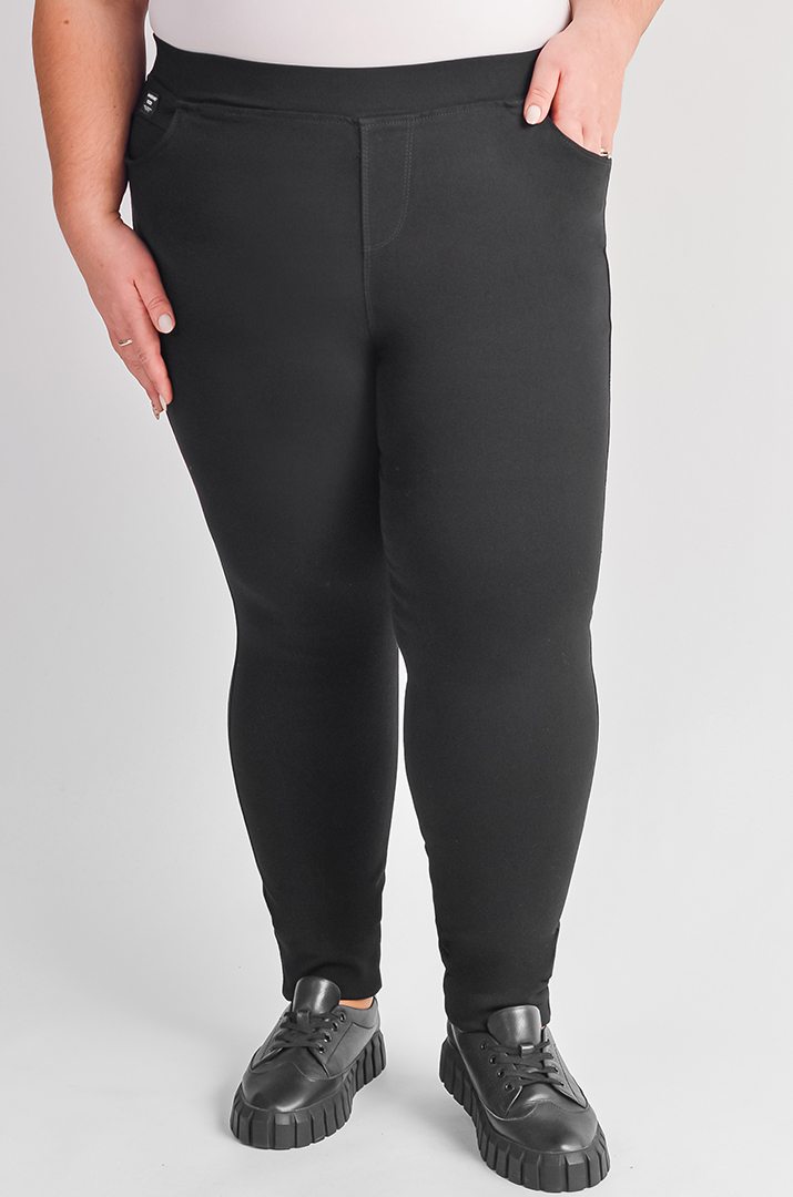 Джеггінси з високою посадкою великих розмірів