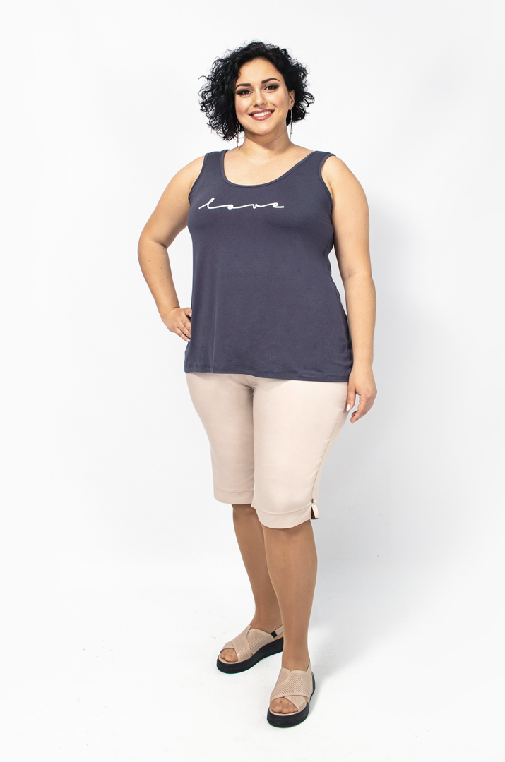 Шорти котонові в кольорах батал