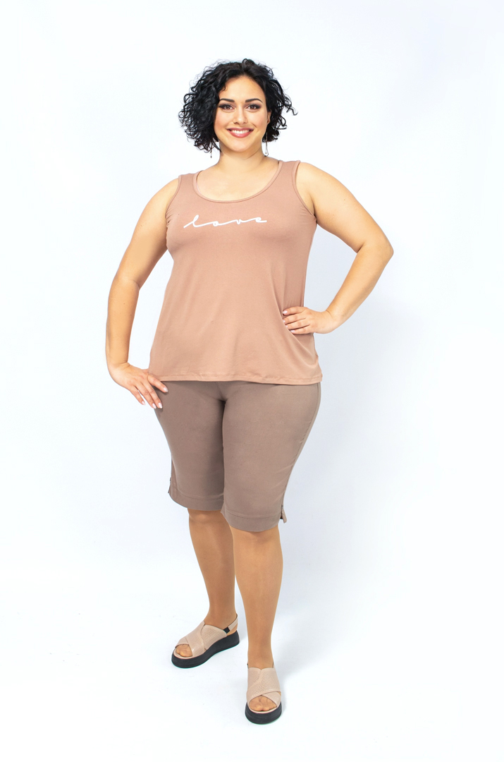 Шорти котонові в кольорах батал