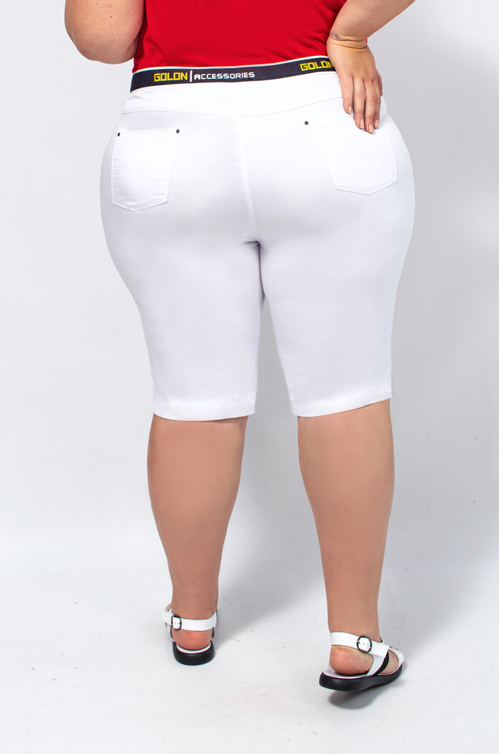 Шорти котонові в кольорах батал