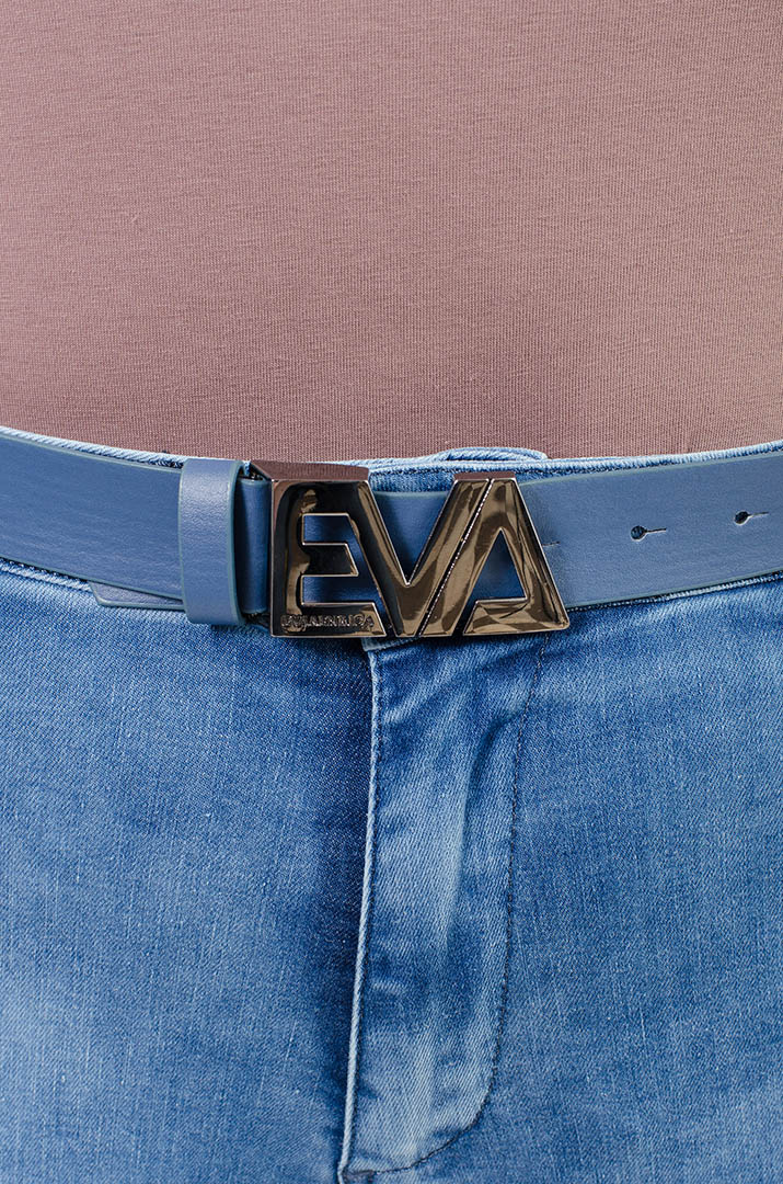 Джинси 7/8 з прикрасами і поясом великих розмірів